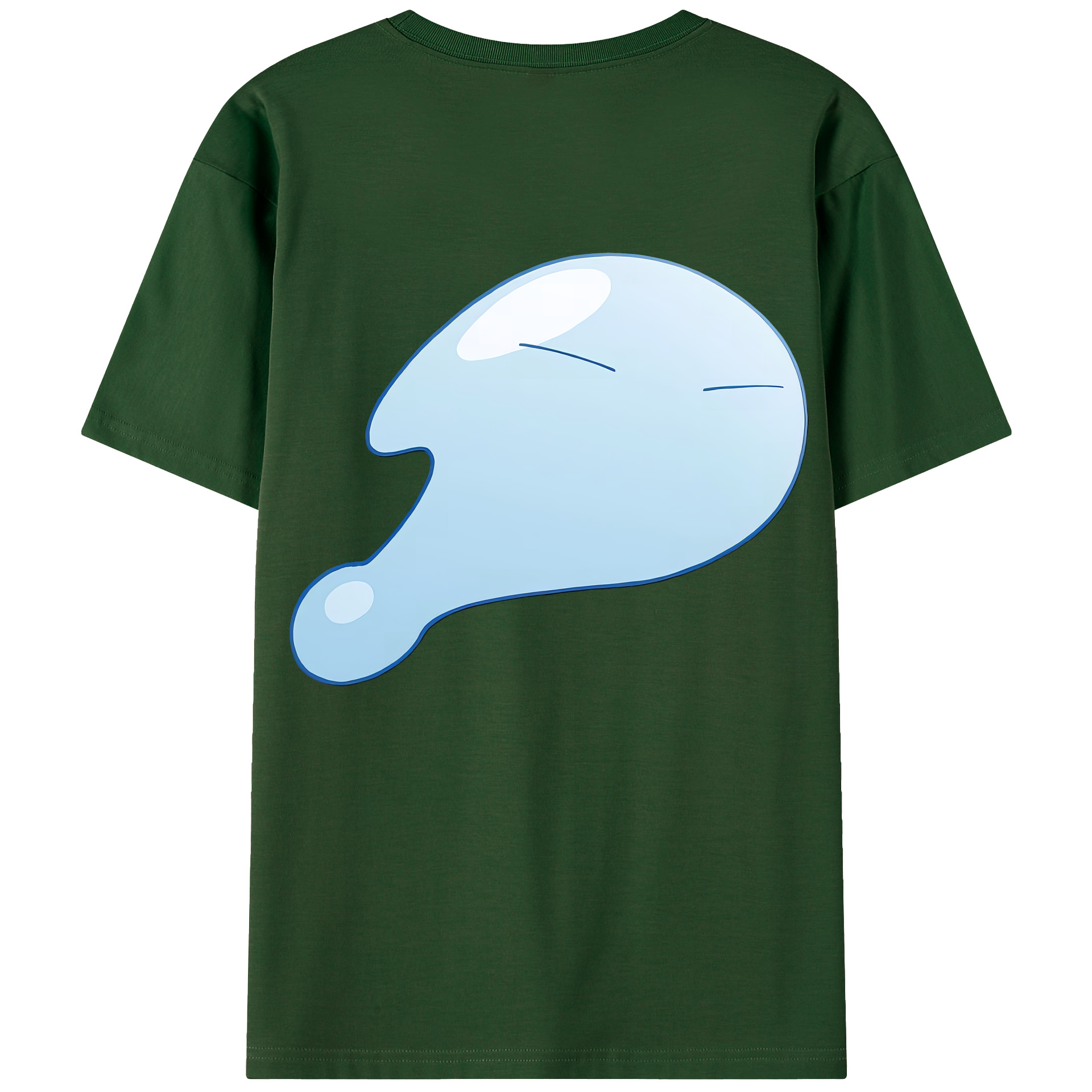 （画像用） 転スラ Regarding Reincarnated to Slime 綿100％半袖Tシャツ（背面プリント）